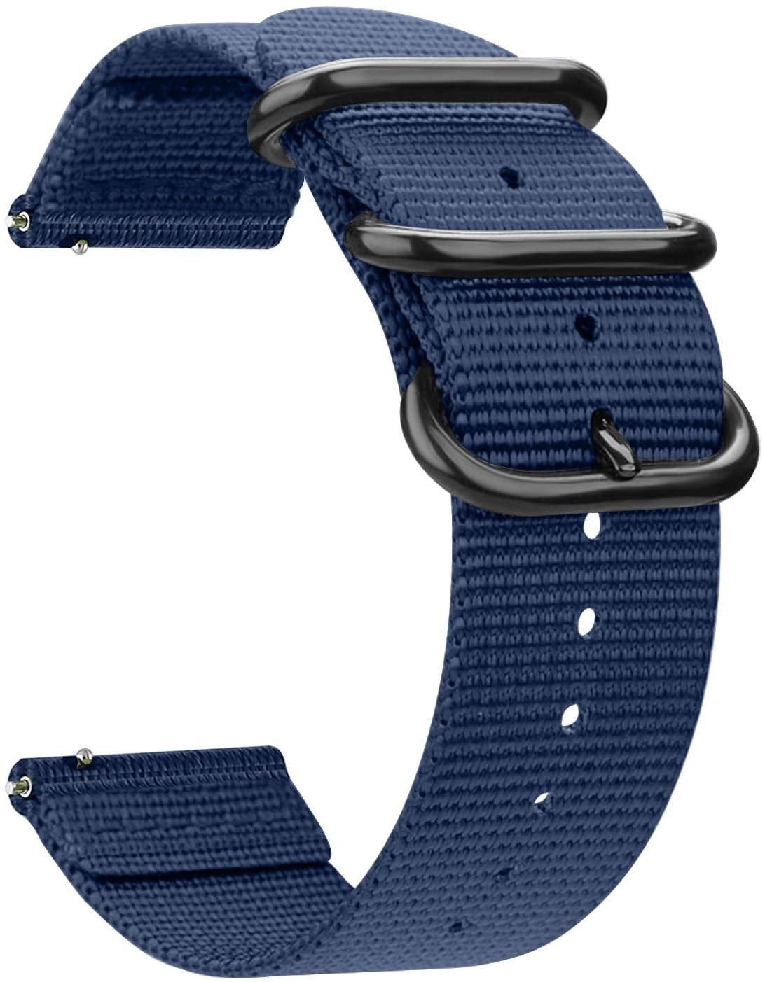 Withings ScanWatch 2 - 42mm Nylon Buckle Strap (Blue)