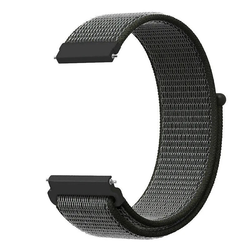 Polar Ignite 3 Nylon Strap (Green/Grey)