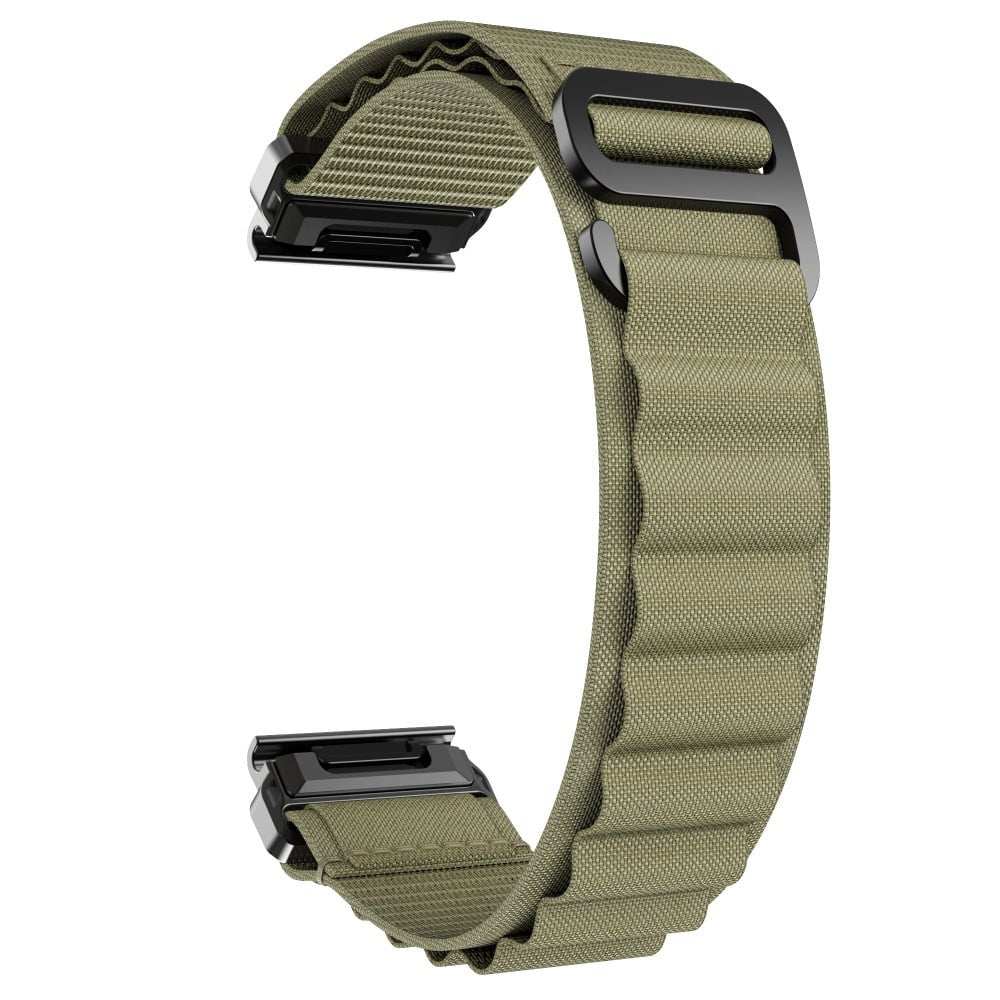 Garmin Descent MK1 Alpine Strap (Olive Green)
