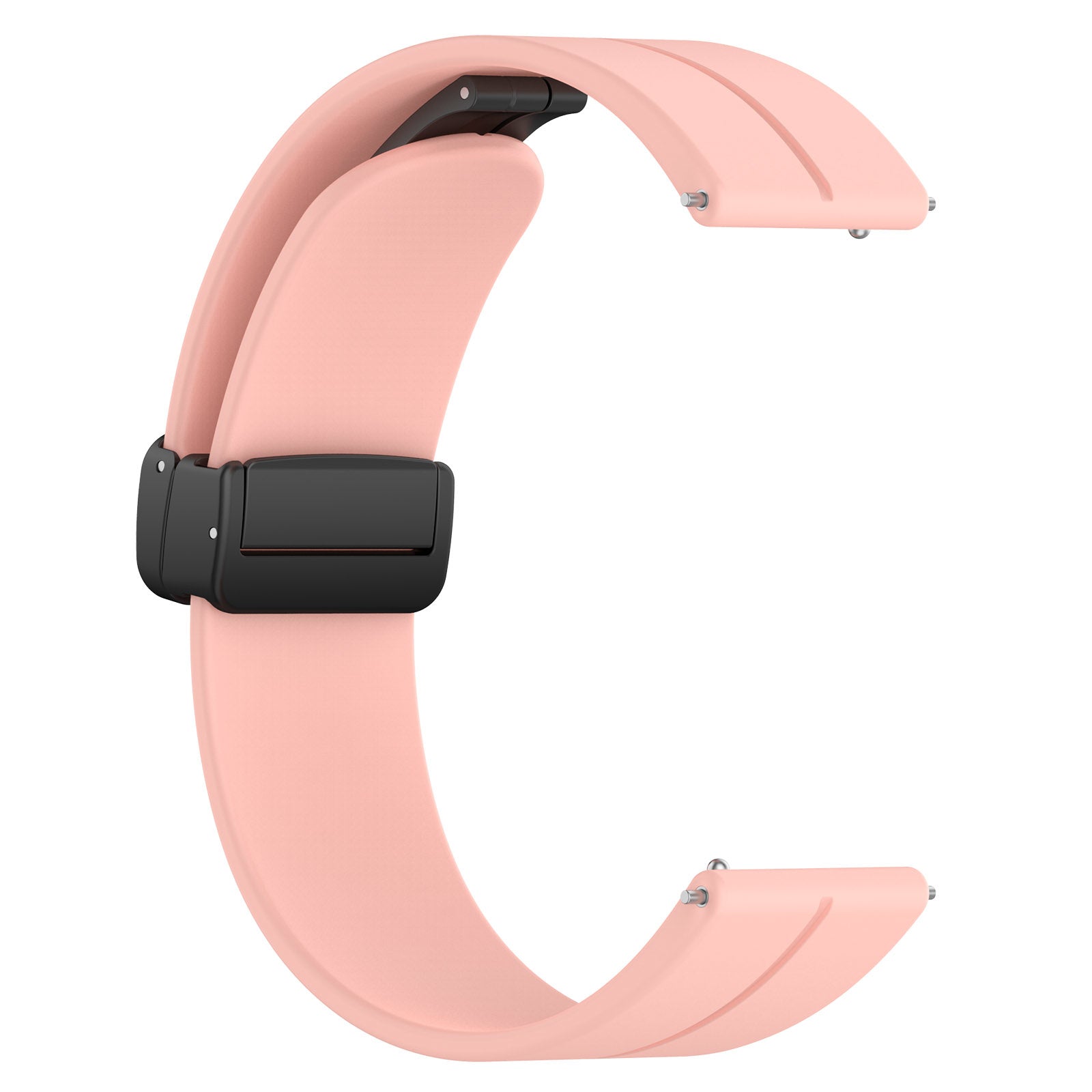 Coros Apex 42mm D-Buckle Silicone Strap (Pink)