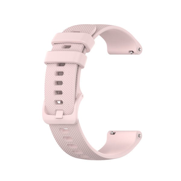 Premium Silicone Strap, pink, without a watch, 3/4 front view