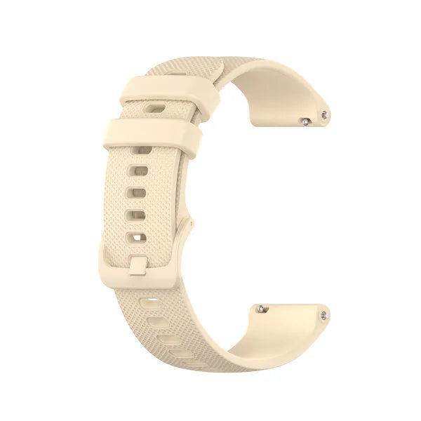 Oppo Watch X Premium Silicone Strap (Beige)