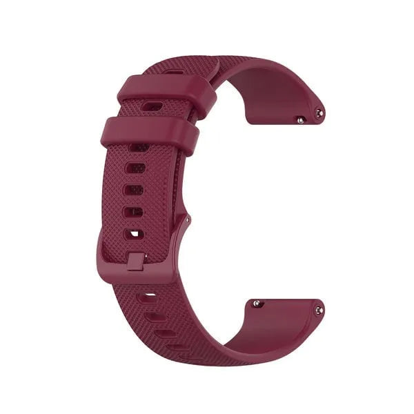 Polar Vantage M3 Premium Silicone Strap (Wine Red)