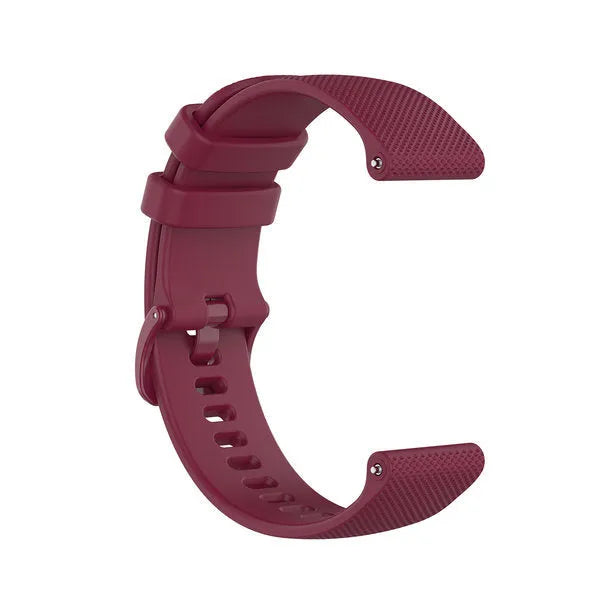 Coros Pace 4 Premium Silicone Strap (Wine Red)