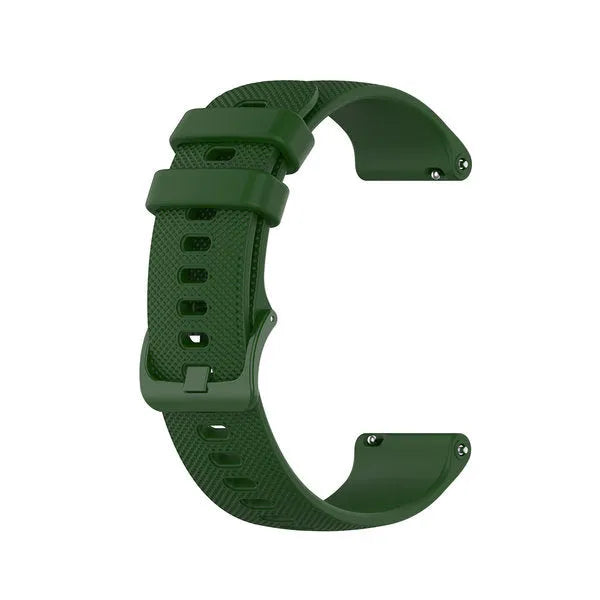 Coros Pace 4 Premium Silicone Strap (Dark Green)