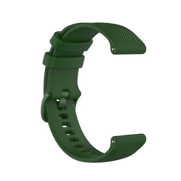 Amazfit Bip 6 Premium Silicone Strap (Army Green)