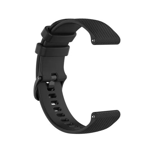 Oppo Watch X Premium Silicone Strap (Black)