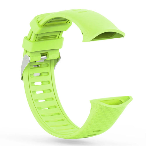 Silicone Strap, light green, without a watch, 3/4 front view
