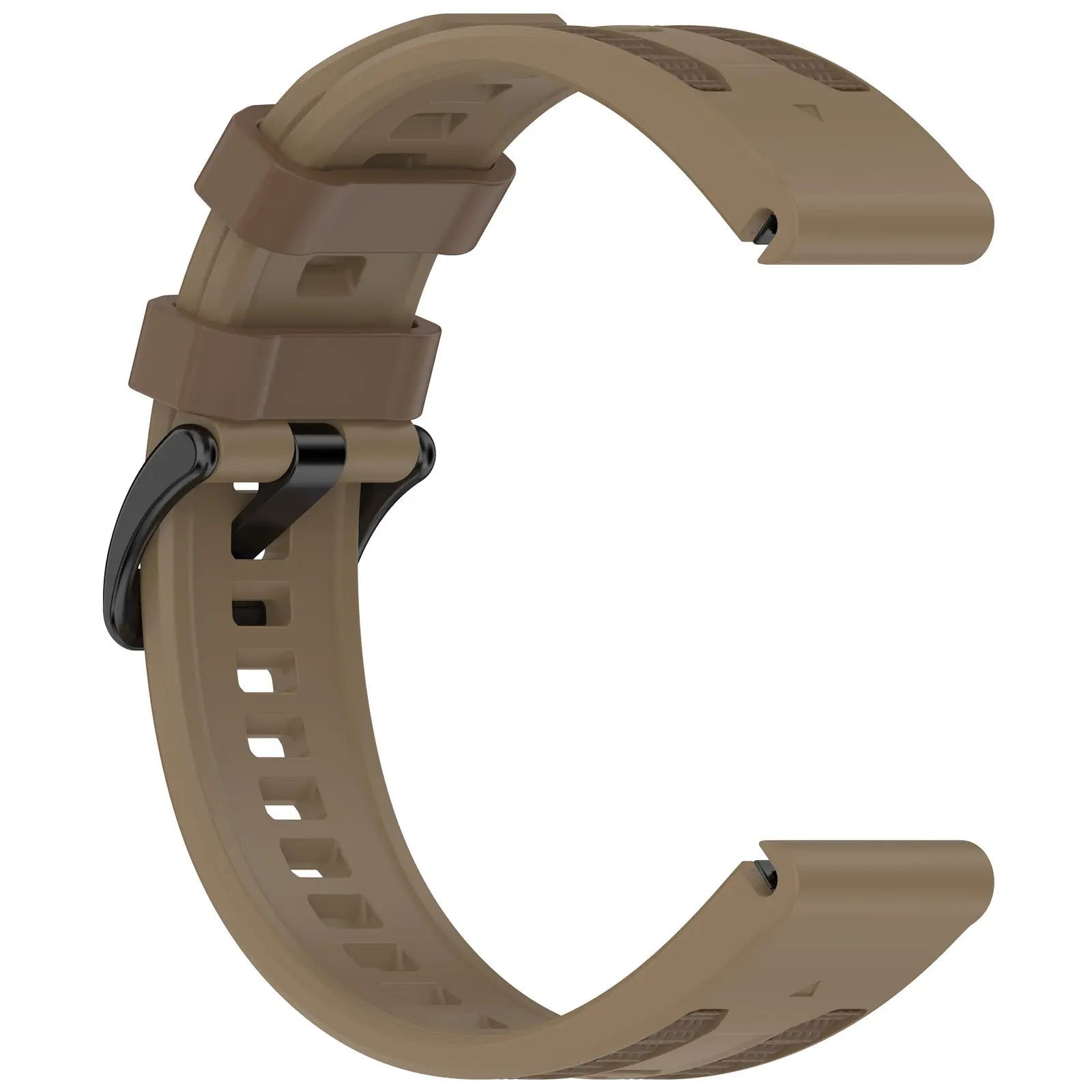 Garmin Fenix 5/6 Sport Grain Strap (Khaki/Brown)