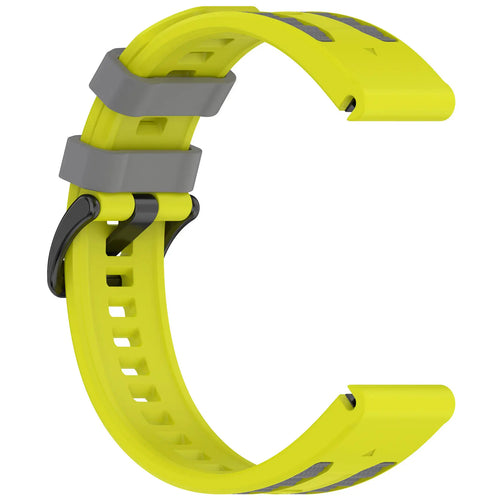 Garmin Instinct 2x Sport Grain Strap (Lime/Dark Grey)