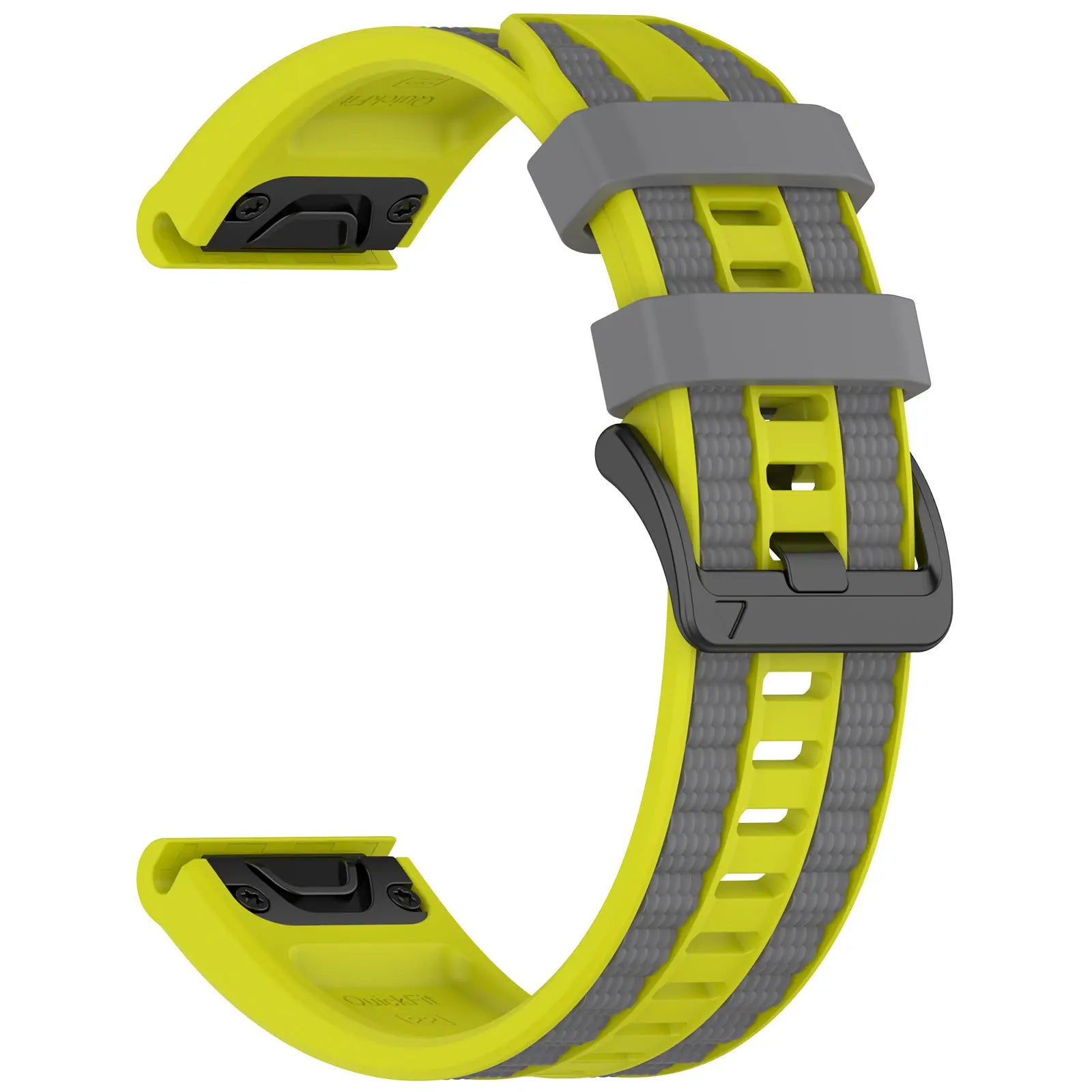 Garmin Instinct 2x Sport Grain Strap (Lime/Dark Grey)