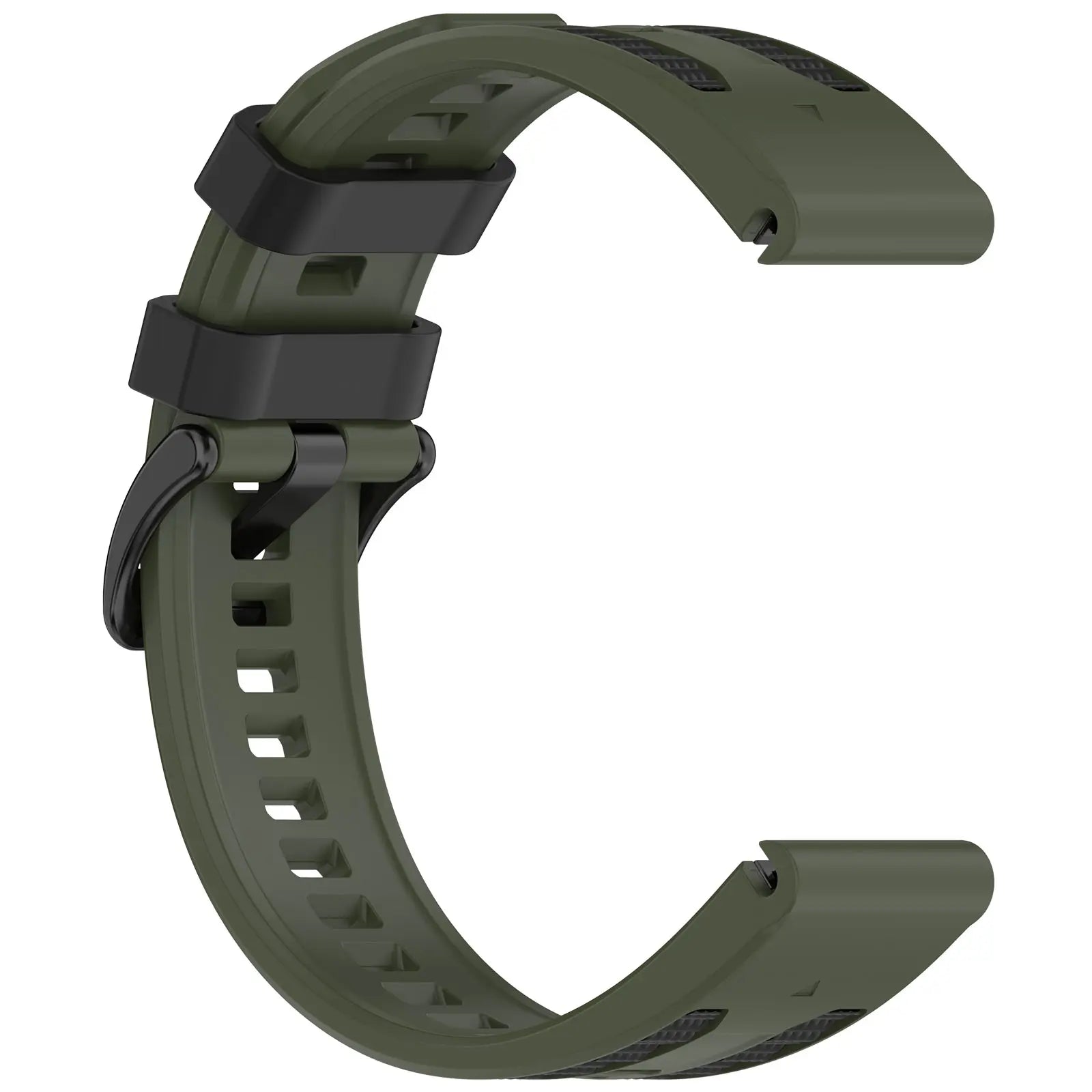 Garmin Epix Gen 2 - 47mm Sport Grain Strap (Army Green/Black)