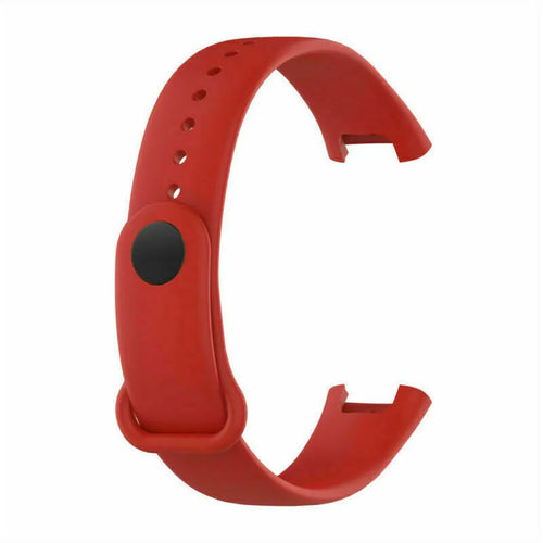 Silicone Strap, red, without a watch, 3/4 front view
