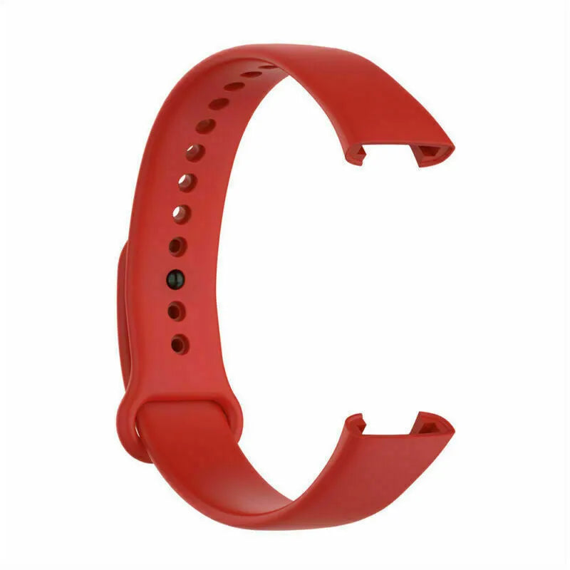 Silicone Strap, red, without a watch, 3/4 front view