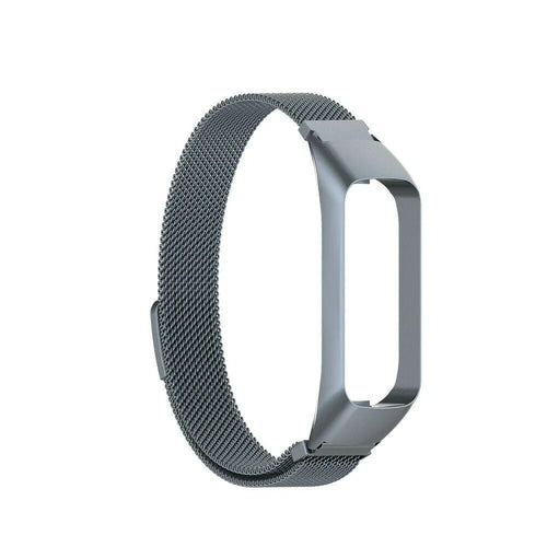Milanese Strap, space grey, without a watch, 3/4 front view