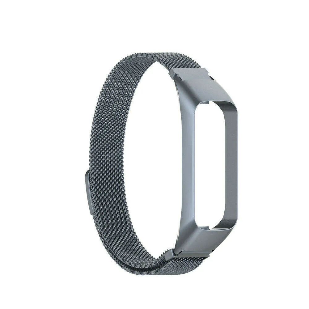Milanese Strap, space grey, without a watch, 3/4 front view