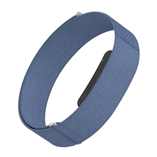 Biceps Nylon Bracelet, blue, without a watch, 3/4 front view