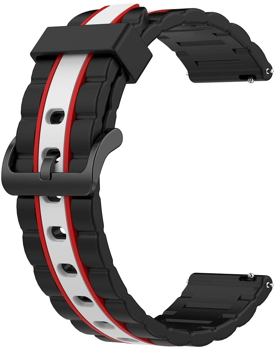 Coros Pace 3 Special Edition Strap (Black/White)