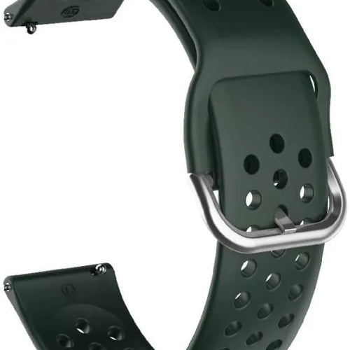 Coros Pace 2 Silicone Air Strap (Dark Green)