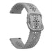 Polar Ignite 3 Patterned Silicone Strap (Grey)