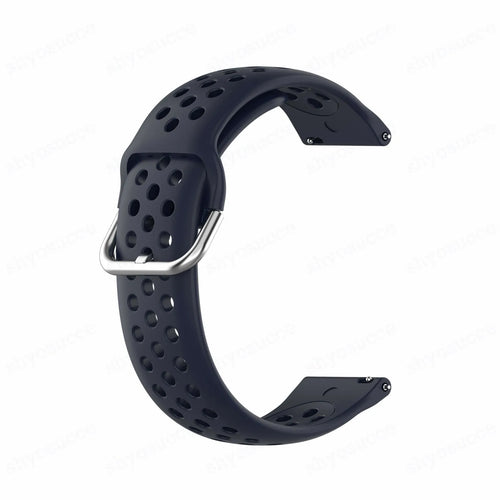 Coros Apex 46mm Silicone Air Strap (Dark Blue)