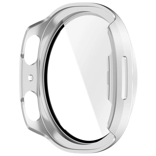 Samsung Galaxy Watch 8 - 40mm / 9 - 40mm Hard Case with Glass (Silver)