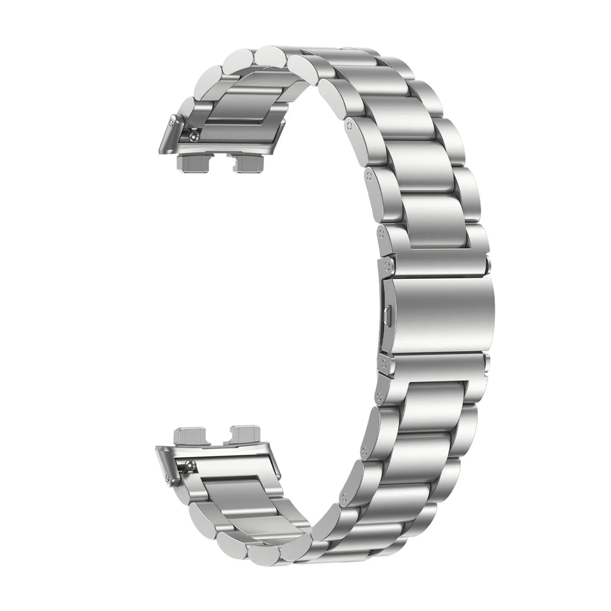 Steel Strap, silver, without a watch, 3/4 front view