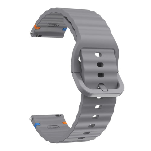 Polar Vantage M Wave Silicone Bracelet (Dark Gray)