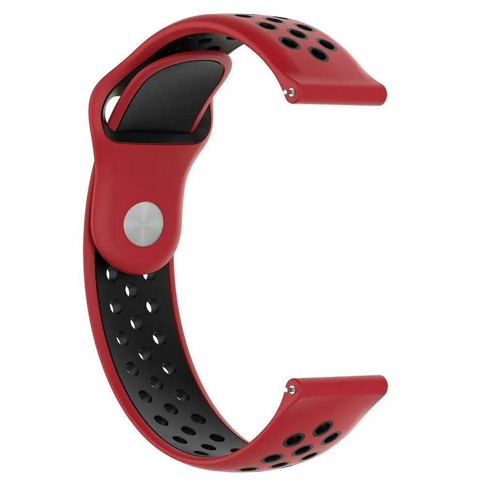 Coros Pace 2 Sport Strap (Red/Black)