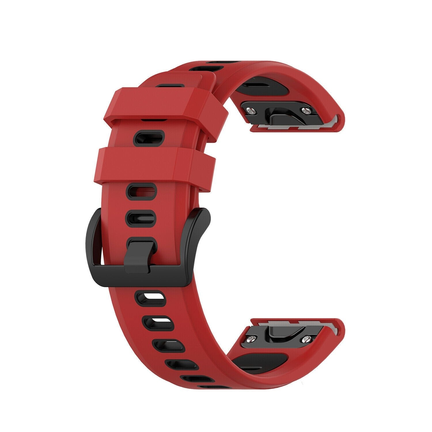 Garmin Tactix 7 Pro Sport Buckle Strap (Red/Black)