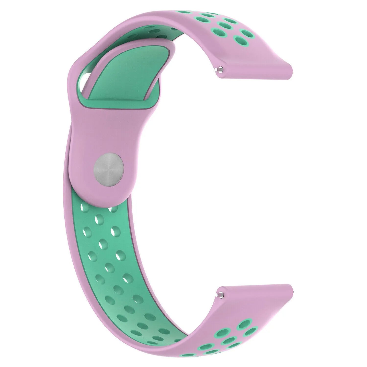 Amazfit Bip U (Pro) Sport Strap (Pink/Aqua)