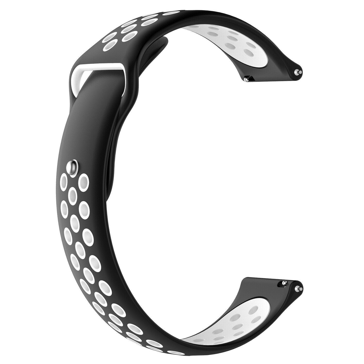 Oppo Watch X Sport  Strap (Black/White)