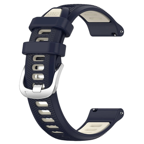Coros Apex 42mm Sport Strap With Buckle (Dark Blue/Beige)