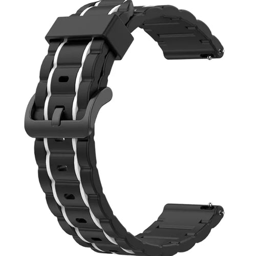 Amazfit Bip 5 Sport Buckle Strap (Black/White)