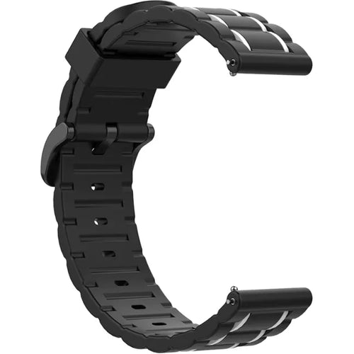 Amazfit Bip 5 Sport Buckle Strap (Black/White)