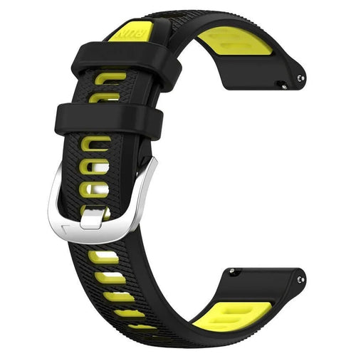 Coros Apex 42mm Sport Strap With Buckle (Black/Yellow)