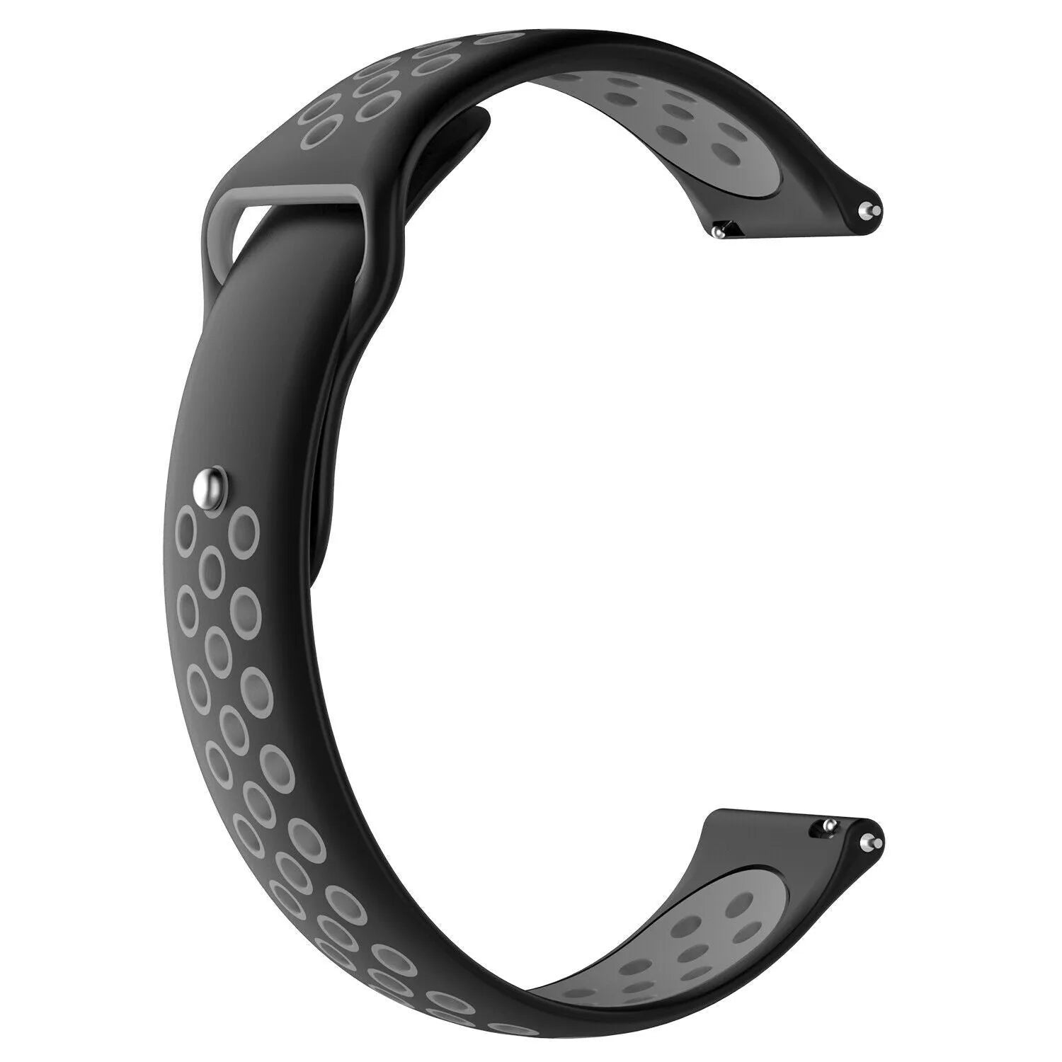 Amazfit Active Sport Strap (Black/Grey)