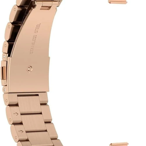 Steel Strap, rose gold, without a watch, 3/4 front view