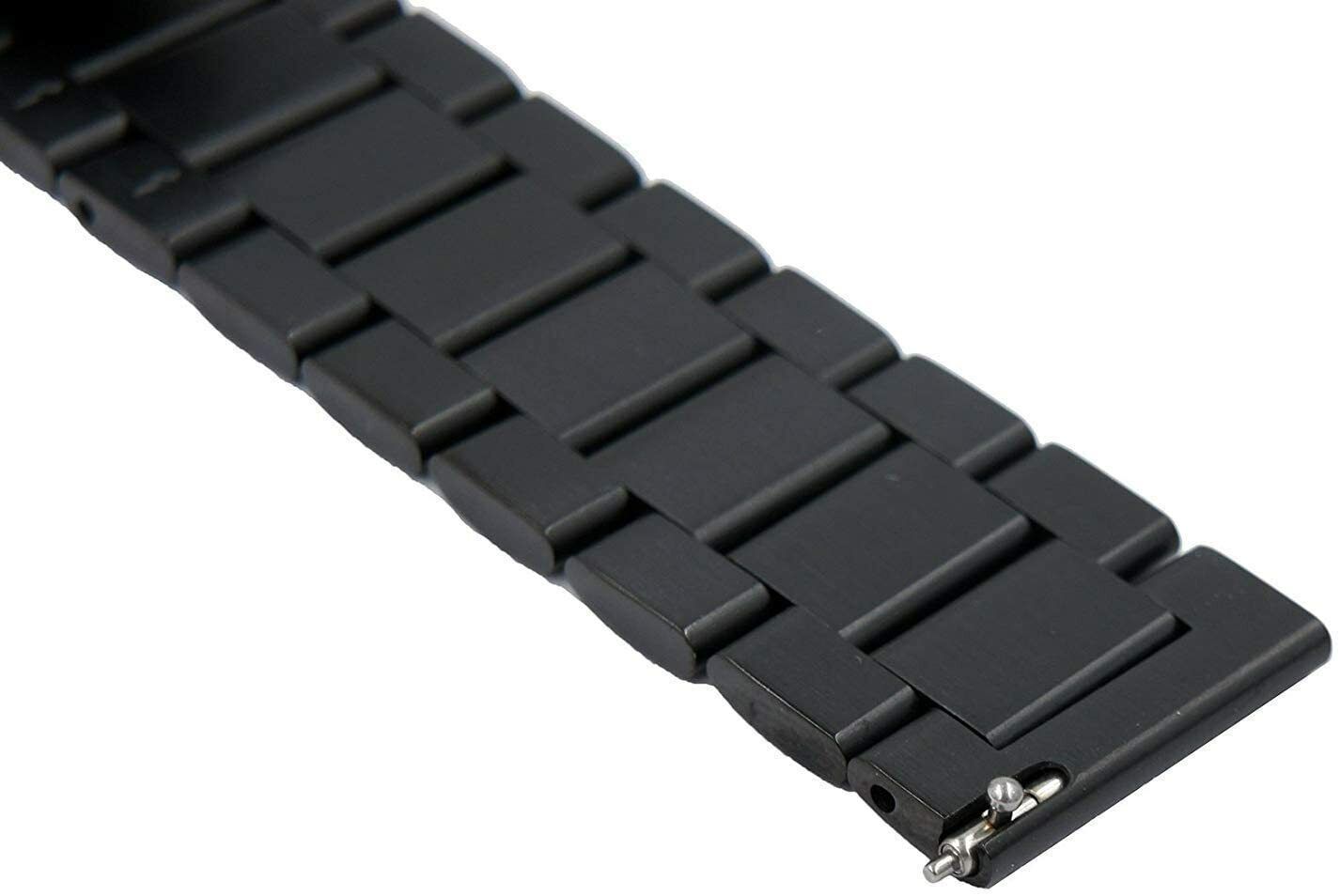 Garmin Forerunner 55 Steel Strap (Black)