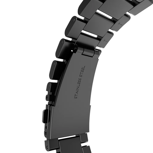 Steel Strap, dark grey, without a watch, 3/4 front view