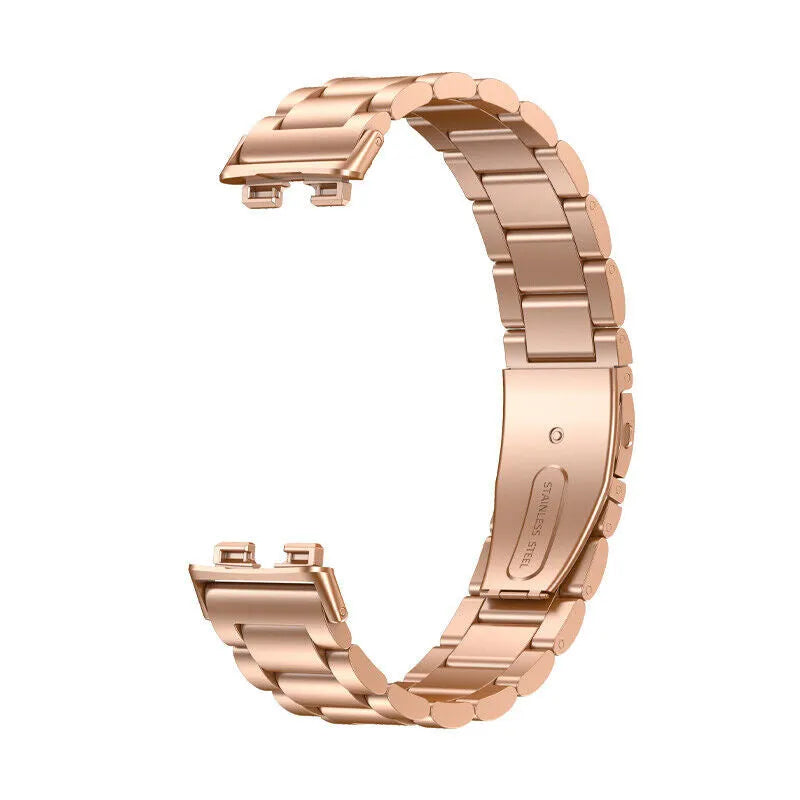 Steel Strap, rose gold, without a watch, 3/4 front view
