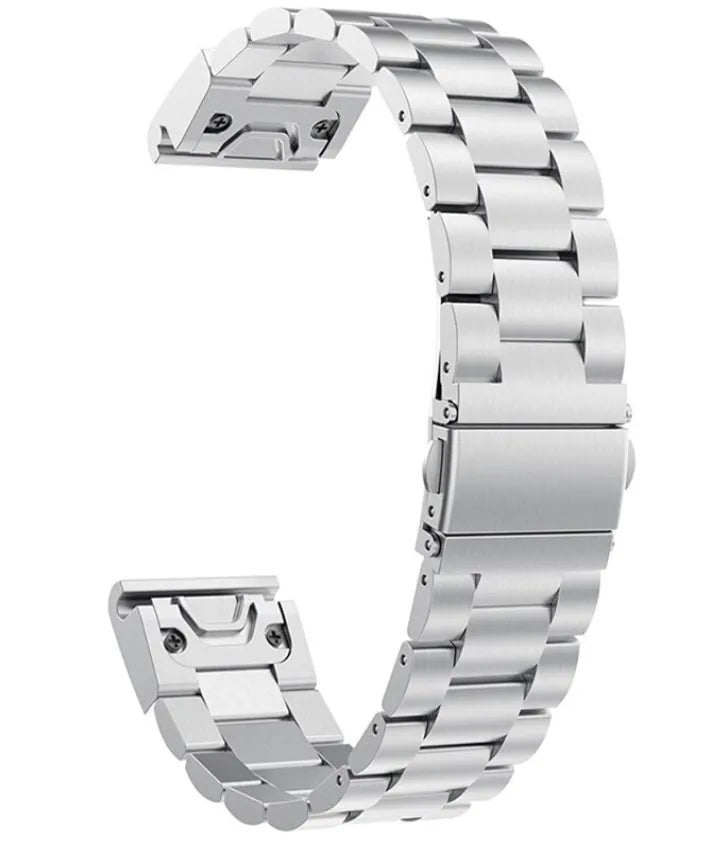 Garmin Descent Mk2S Steel Strap (Silver)