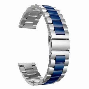 Oppo Watch S Steel Strap (Silver/Blue)