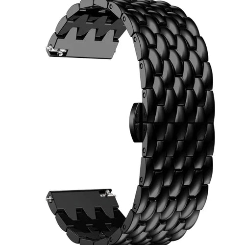 ICE Smart TKS Rectangular 1.41 Steel Dragon Strap (Black)