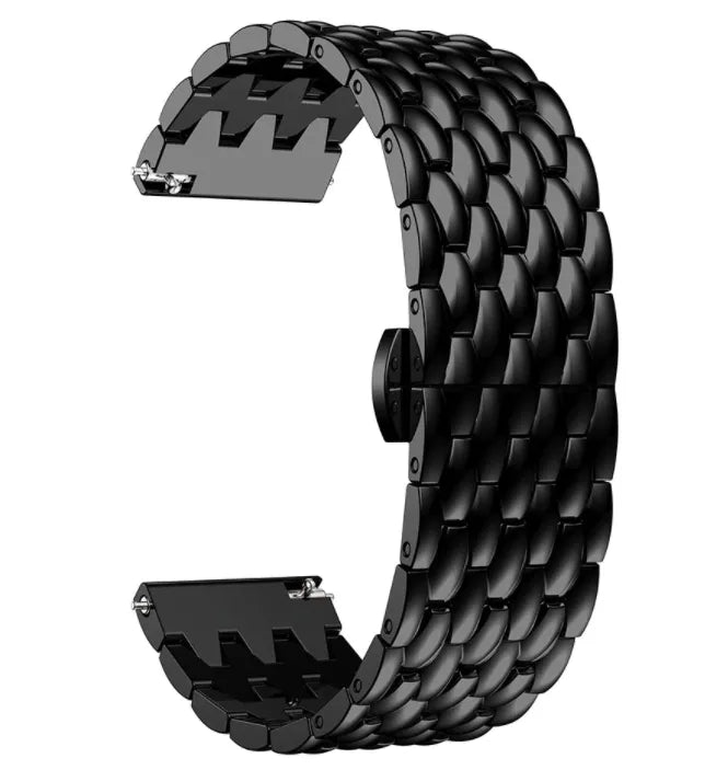 ICE Smart TKS Rectangular 1.41 Steel Dragon Strap (Black)