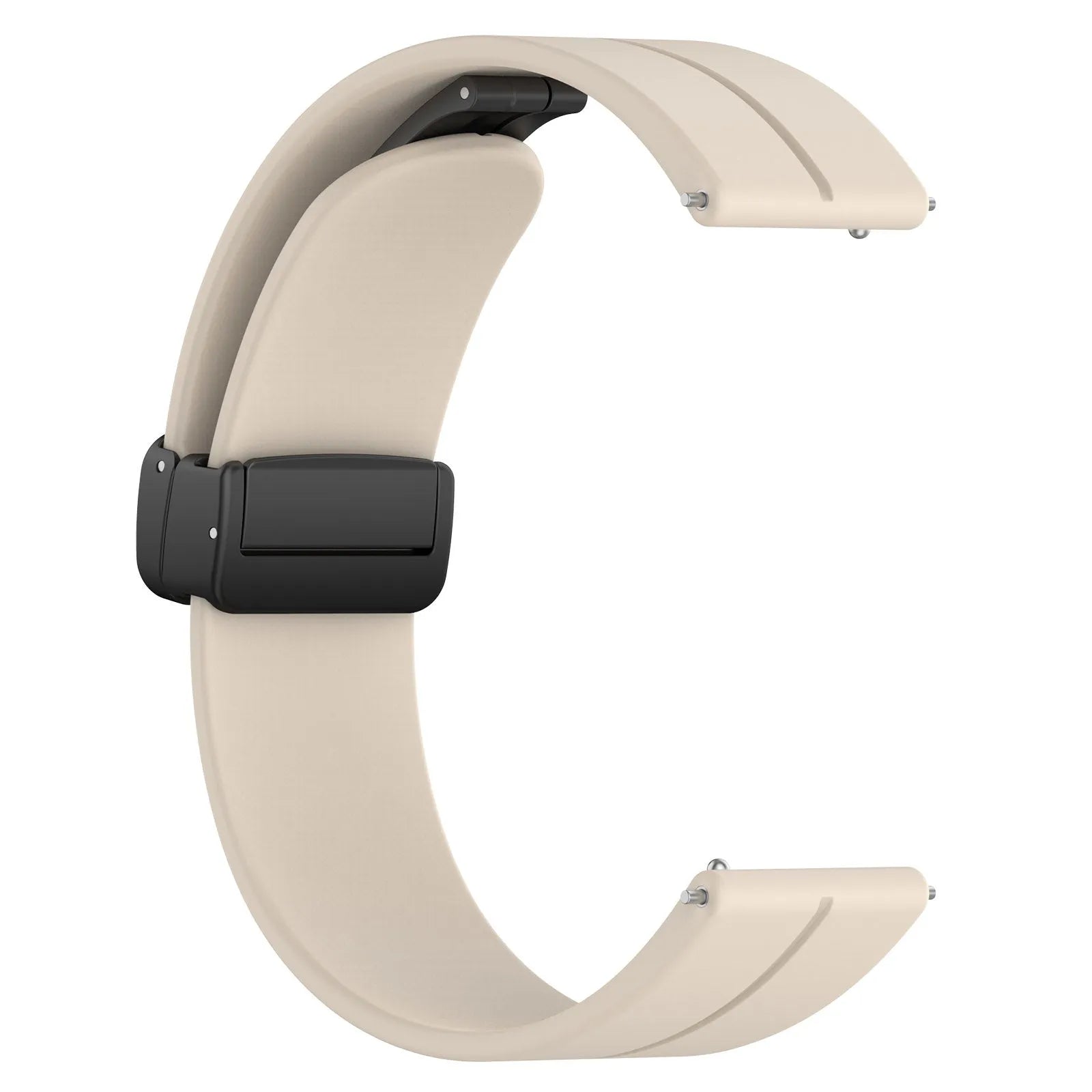Coros Apex 42mm D-Buckle Silicone Strap (Starlight)