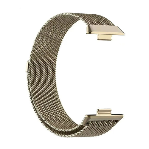 Milanese Strap, starlight, without a watch, 3/4 front view