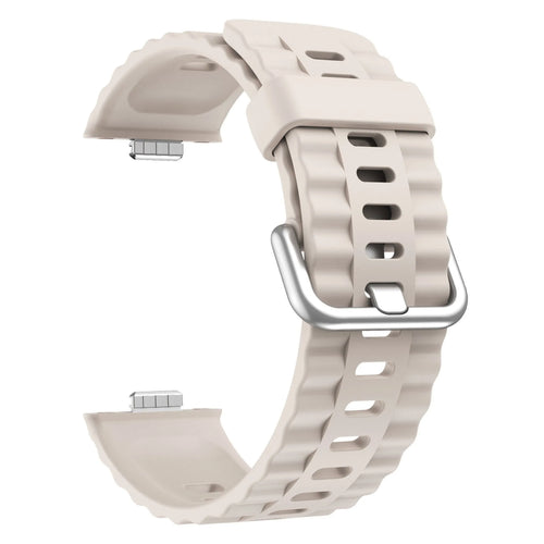 Silicone Classic Strap, starlight, without a watch, 3/4 front view