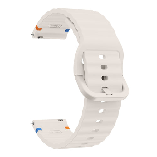 Withings ScanWatch Nova Wave Silicone Bracelet (Starlight)