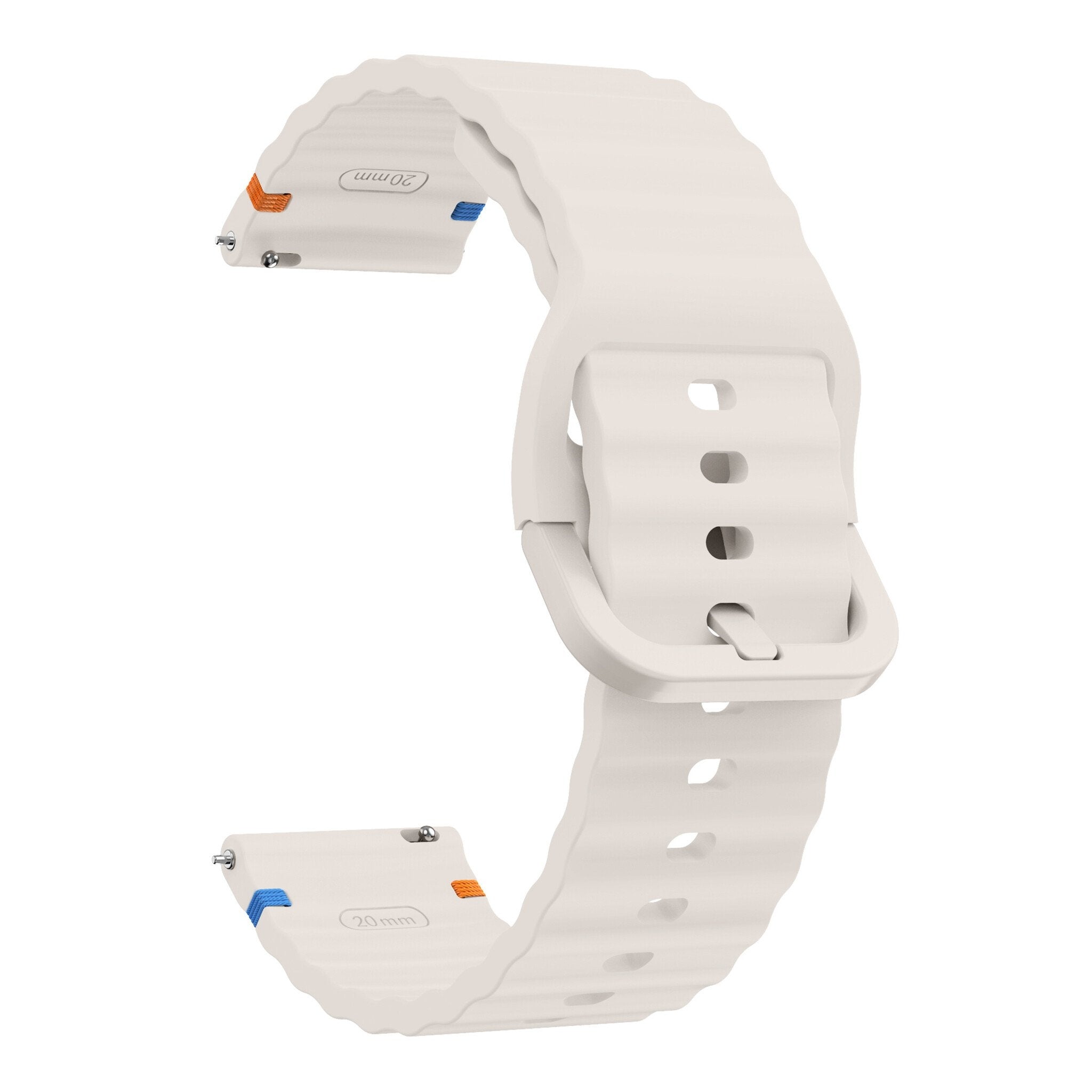 Withings ScanWatch Nova Wave Silicone Bracelet (Starlight)